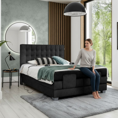 Box spring bed upholstered bed upholstered furniture luxury bed bedroom modern design new