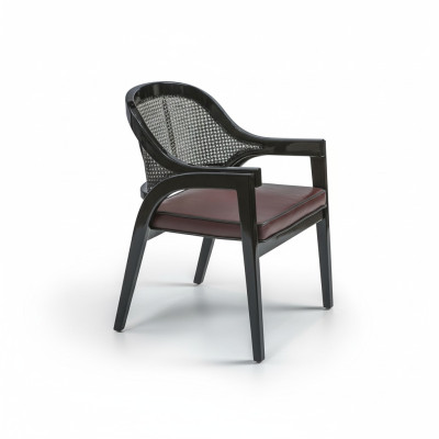 Black wooden chair design dining room armchair new furniture chair