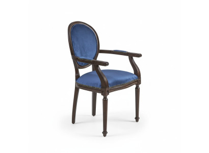 Classic style new dining chair, upholstered seat chair with armrests furniture