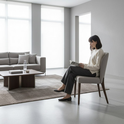 Designer chair grey furniture luxury new dining room furniture modern style chairs