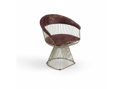 Chair with armrests designer modern furniture luxury armchair upholstered chair