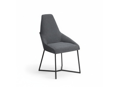 Designer chair furniture modern upholstered chair gray dining chair new furniture