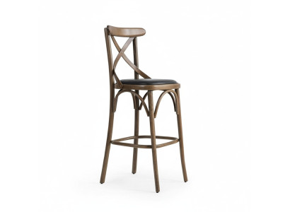Designer bar stool modern wood chair furniture dining room chair furnishings
