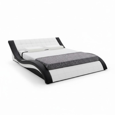 Design Bed Big Beds Leather Hotel Upholstery 180x200 Multifunction Shelf