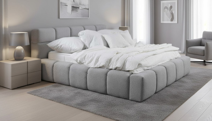 Bedroom bed luxury furniture style modern design double bed beds