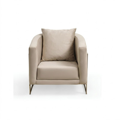 Armchair 1-seater textile lounge upholstery luxury seat relax new living room