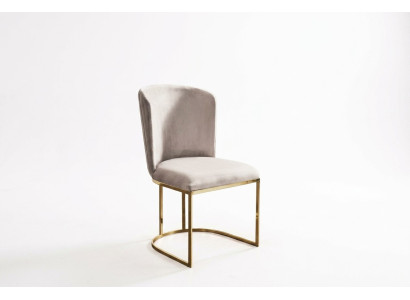 Chair Dining Chair Beige Kitchen Chair Armchair Luxury Modern Novelty