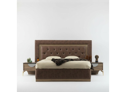 Bed 2x Nightstands 3-piece Bedroom Set Design Luxury Bedroom New
