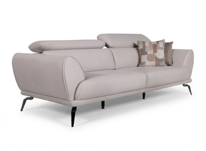 White living room 3-seater designer luxury couch modern seating furniture new