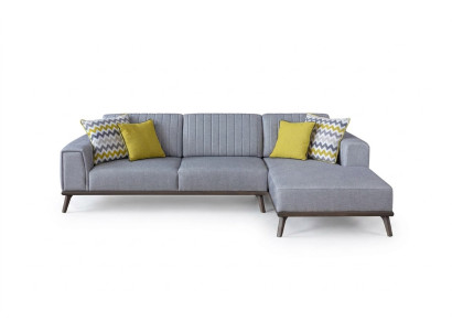 Gray L-shaped corner sofa living room living landscape upholstered sofas couches