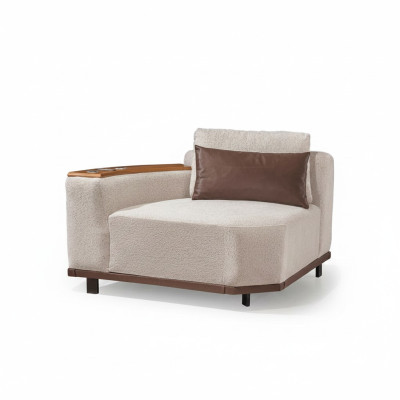 Beige modular sofa designer corner sofas living room luxurious upholstered couches