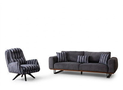 Living room set Designer Sofa Suite 4 +1 Seater Suite Couches Furniture 2-piece.