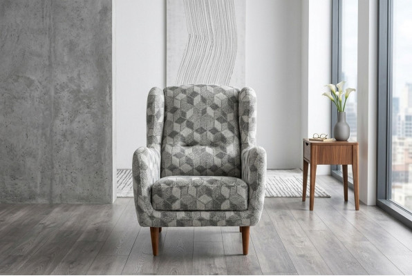 Luxury furniture three-seater armchair 1-seater modern armchair upholstered textile