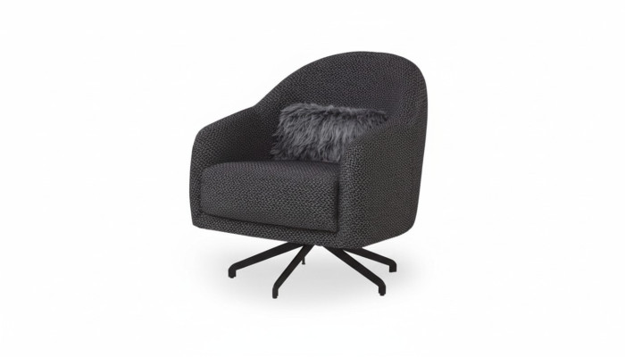 Design armchair living room luxury furniture black stylish lounge club