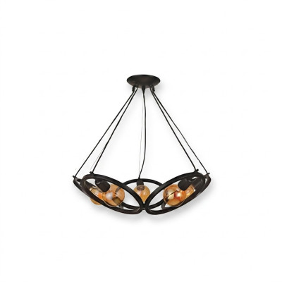 Ceiling lamp A chic lamp for the living room or bedroom new black