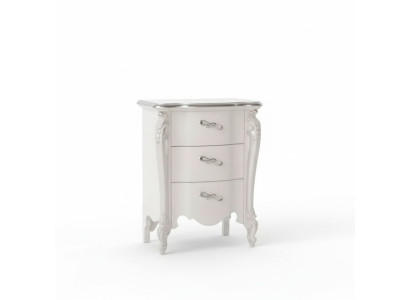 Modern designer nightstand with 3 drawers wooden cabinet furniture design new