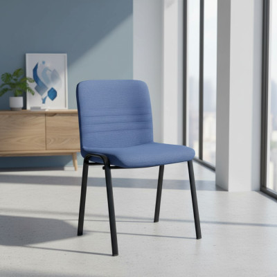 Office chair blue luxurious office chair office chair textile designer chair metal furniture