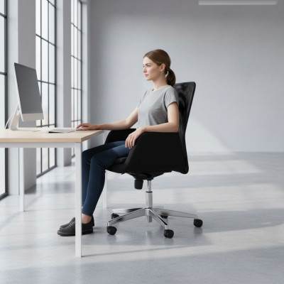 Armchair textile upholstery swivel computer chairs furniture office chair executive chair
