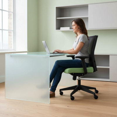 Office chairs luxury green upholstered computer swivel chairs furniture executive chairs