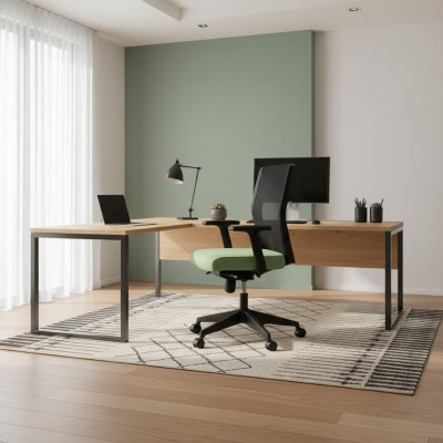 Office chairs luxury green upholstered computer swivel chairs furniture executive chairs