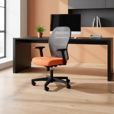 Office chairs orange desk chair swivel chair executive chair mesh design office chair