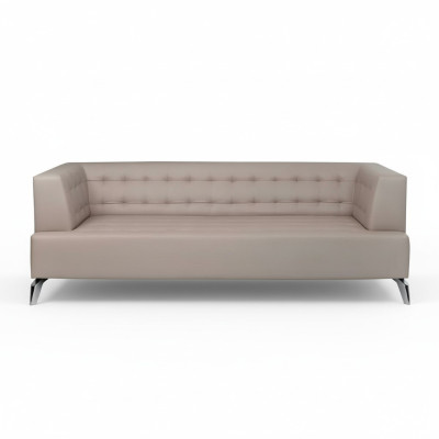 Office furniture sofa couch 2-seater study upholstered sofa synthetic leather furniture