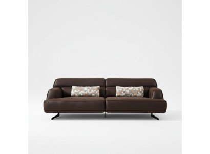 3-seater designer sofa couch upholstery sofas couches fabric leather new