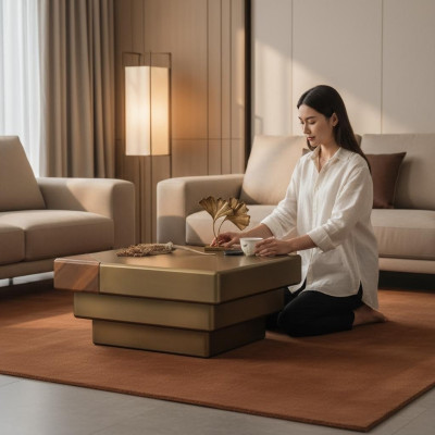 Coffee table brown living room table luxury coffee tables side table table