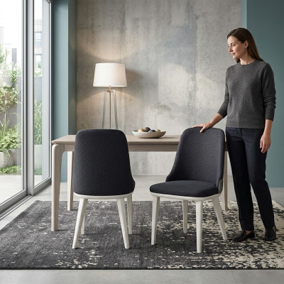 Dining room multicolored 2x chairs modern dining room new chairs luxury design
