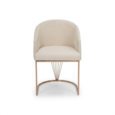 Upholstered chair dining room chair wooden chair kitchen chair white modern gold
