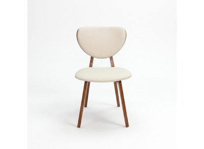 Modern dining chair white set of 4 chairs wooden chair single-seater chairs new