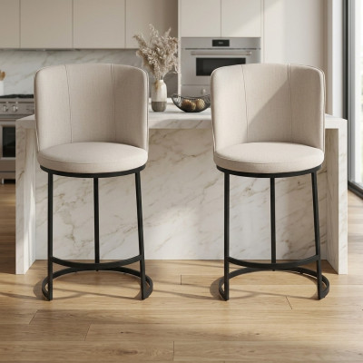 Dining room barstool design 2x bar chairs upholstered chair modern furnishing