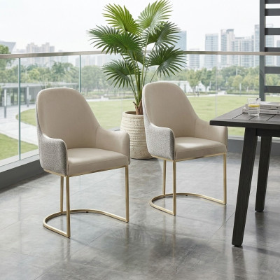 Upholstered chair 2x chairs dining chair high-quality kitchen chair multicolor modern