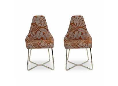 Dining chair kitchen chair 2x chairs armchair luxury multicolored modern dining room