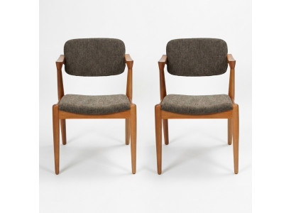 Luxury dining room furniture designer gray 2x chairs new furnishing modern chairs