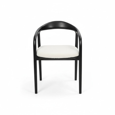 Black and white dining room chairs luxurious kitchen seating furniture metal chairs