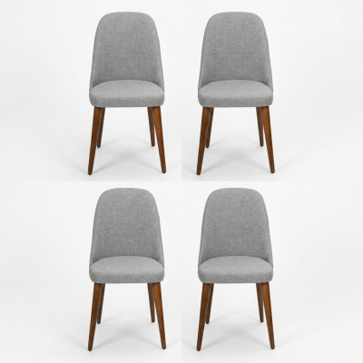 Chair Designer 4x Chairs Wooden Chair Dining Chair Luxury Wood New Furniture New
