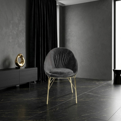 Design black armless chair dining room modern furniture luxury new chairs