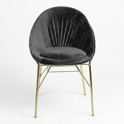 Design black armless chair dining room modern furniture luxury new chairs