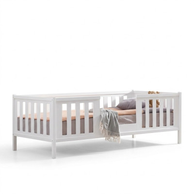 Bed frame children's bed children's room children's room furniture white wood new
