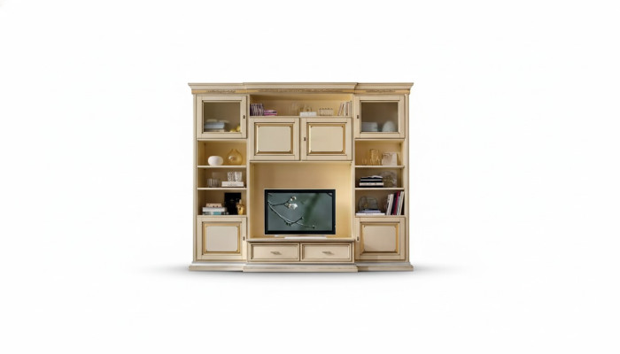 Classic Living Room Wall Sideboard TV Stand Shelf Walls Wardrobe New