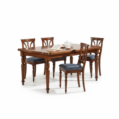 Design dining room chair set tables 4x chairs dining set 5-piece ensemble.