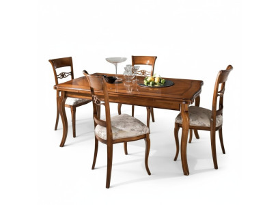 Dining set dining table 4 x chairs set classic dining group 5-piece tables