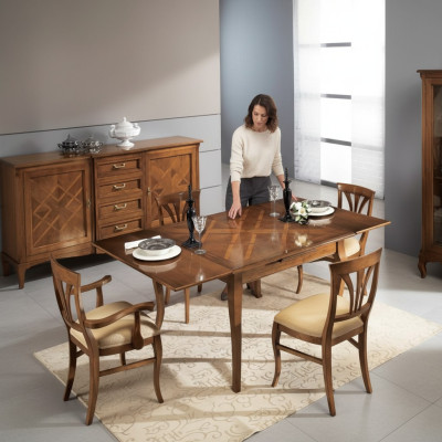 Dining table group 4x chairs dining set chair set table 5-piece set new