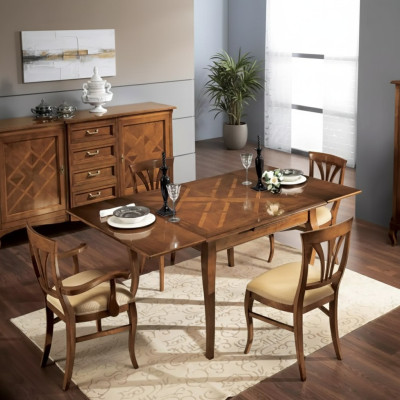 Dining table group 4x chairs dining set chair set table 5-piece set new