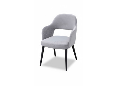 Design chair, armchair, upholstered chairs, luxury textile armchair, dining room, new.