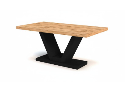 Dining table table luxury dining room living room wood design tables new 160cm