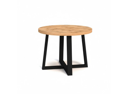 Round dining table wood tables furniture modern style wood table new