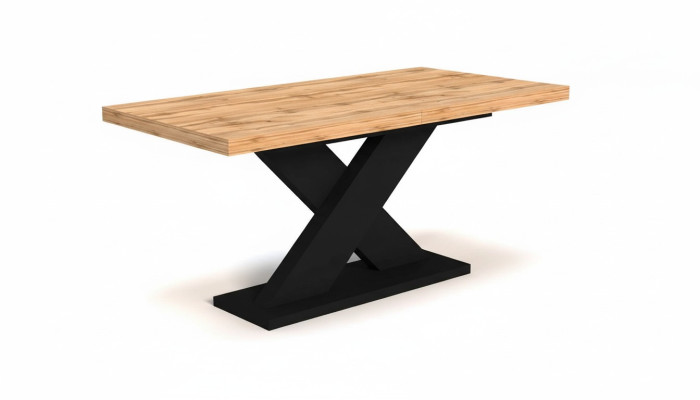 Extendable dining table wood tables modern design dining room luxury furniture
