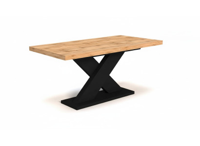 Extendable dining table wood tables modern design dining room luxury furniture